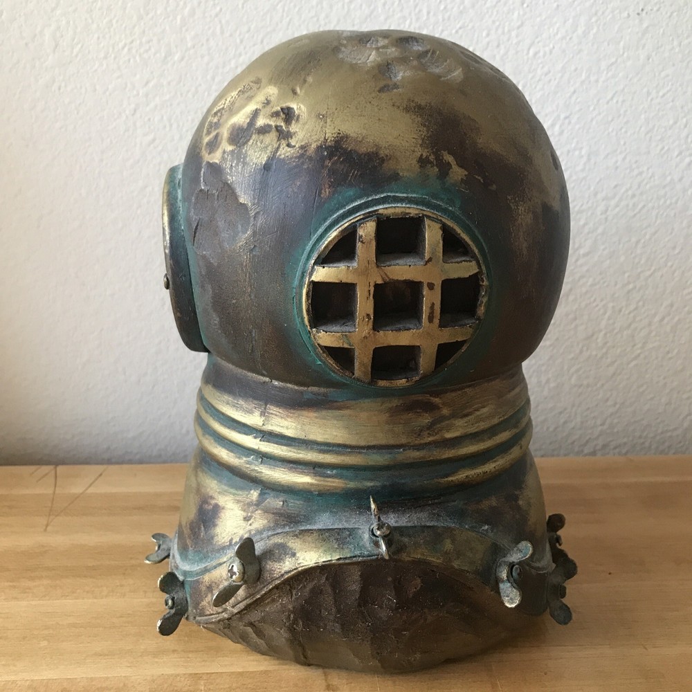 Diving Helmet Decorative 9" Tall