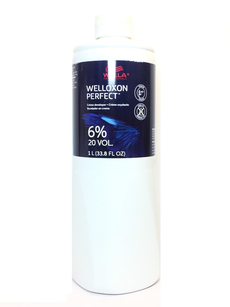Wella Welloxon Creme Developer 6 % 20 Volume, 33.8 oz