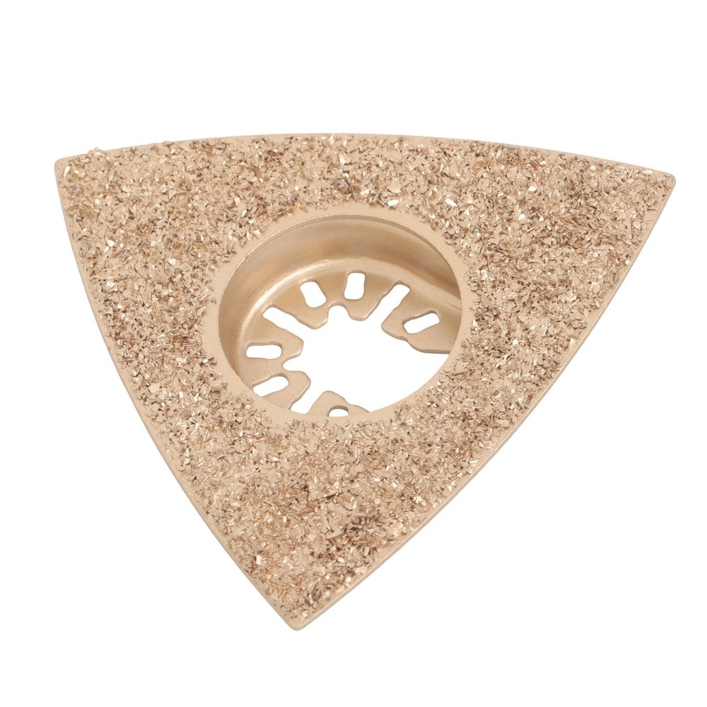 LABLT 5× Oscillating Multitool Triangular Carbide Grit Rasp Blades Sanding Pads