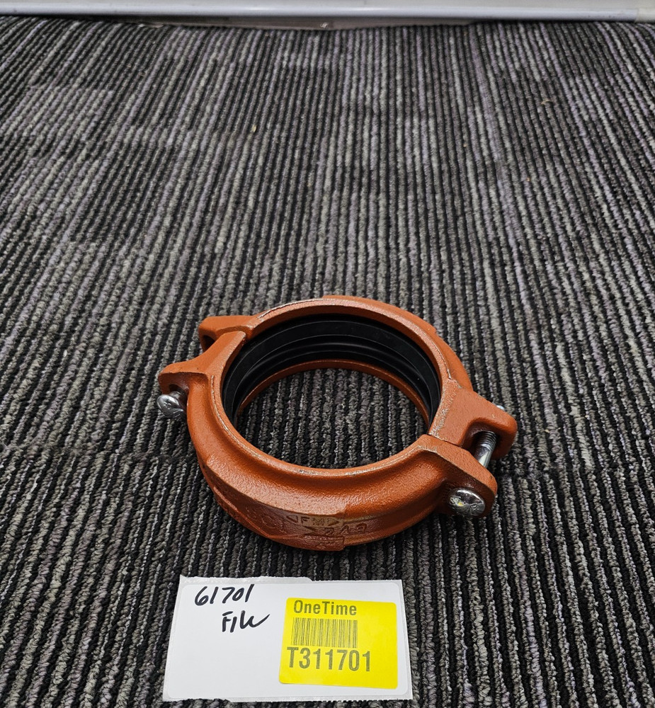 SCI 4” Rigid Coupling UL/FM 65LR Orange