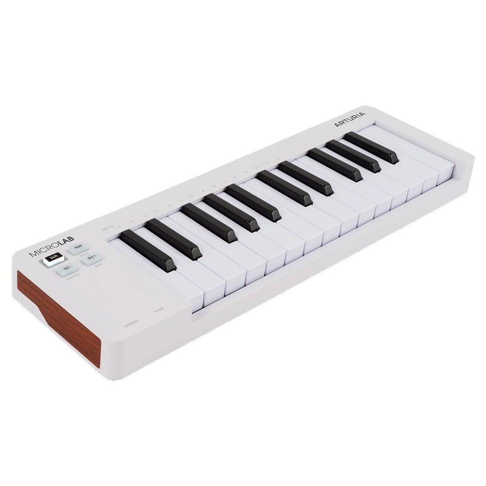 Arturia MicroLab mk3 White Ultra-Compact MIDI Controller