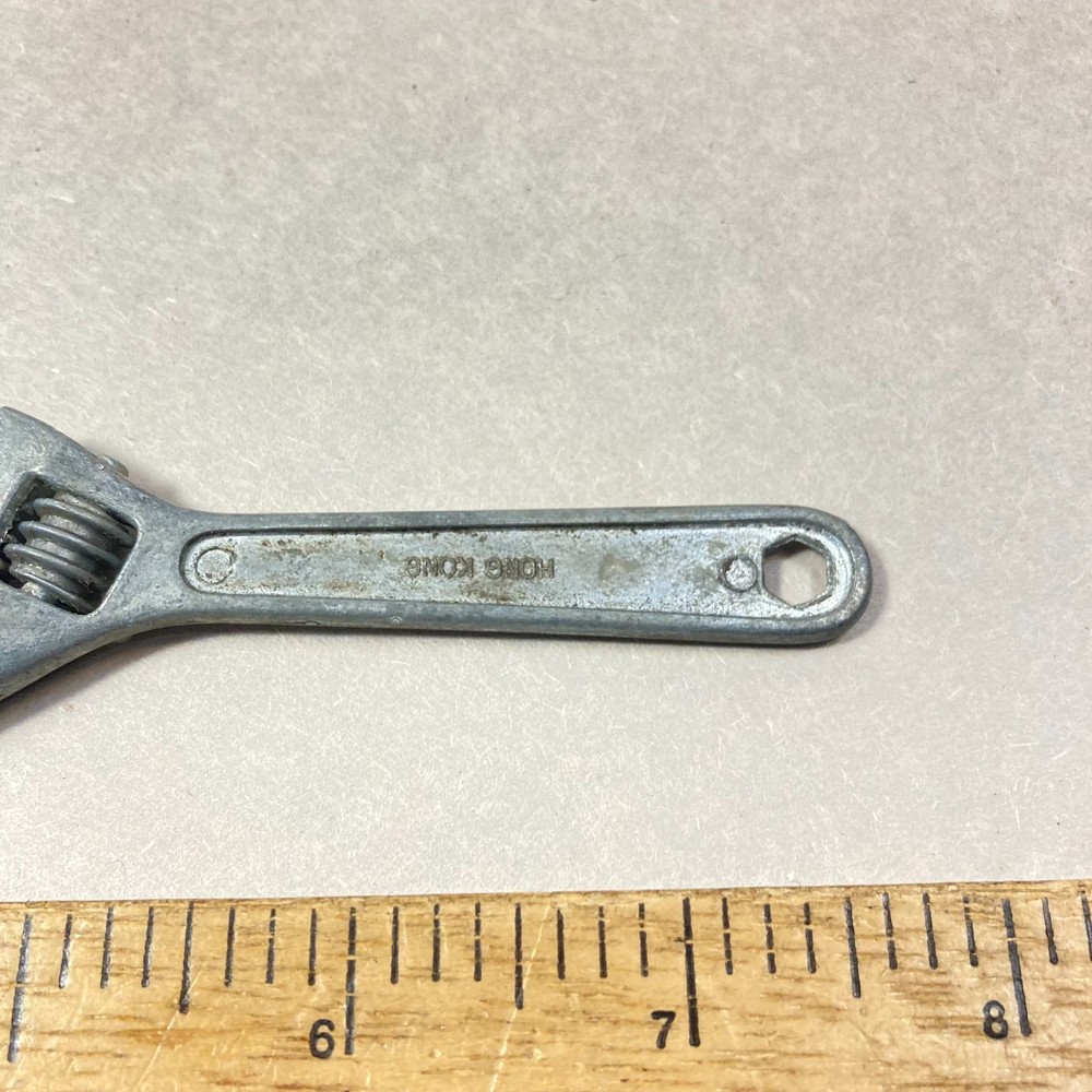 Mini Adjustable Wrench 4" Key Chain Wrench
