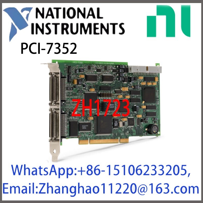 NI PCI-7352 778440-02 2-Axis High-Performance Stepper/Servo Motion Controller