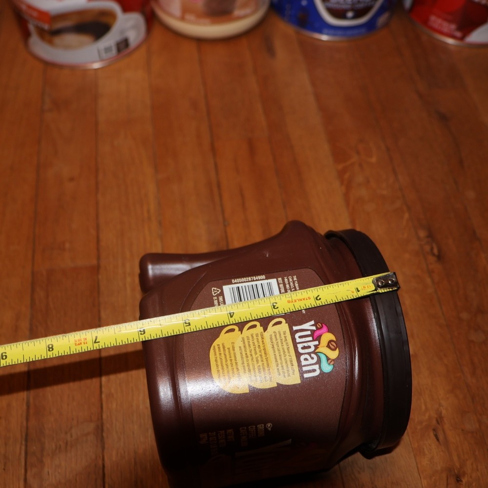 21 Empty Coffee Tin Cans w lids Storage Craft Garage Kitchen