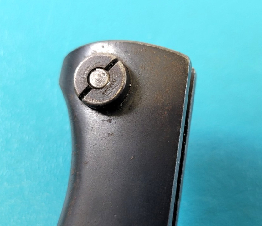 WWII German K98 Rifle Bayonet Knife Eickhorn & Mundlos Scabbard c. 1939 Q5