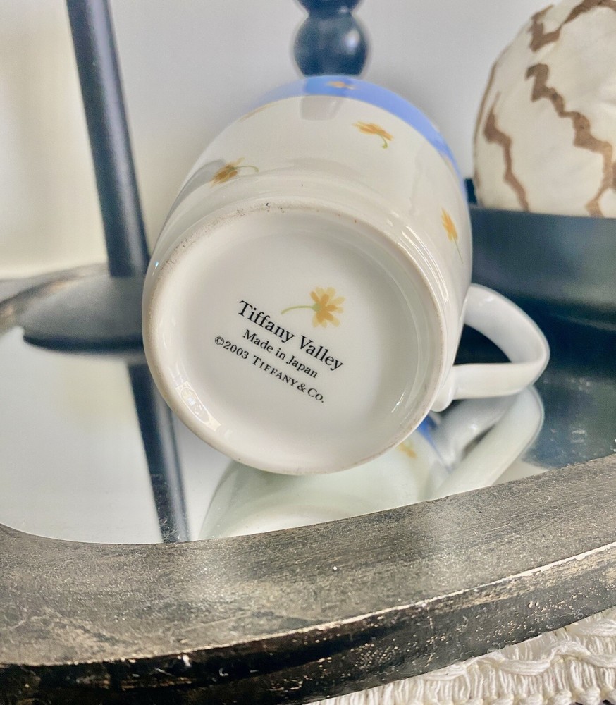 TIFFANY & CO Valley coffee mugs 5 available