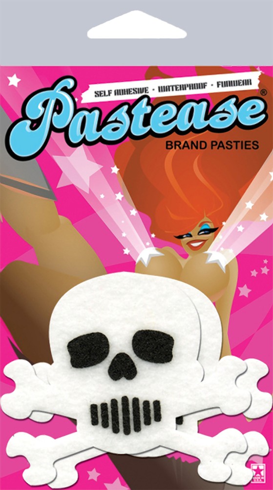 Pastease Skull Nipple Covers