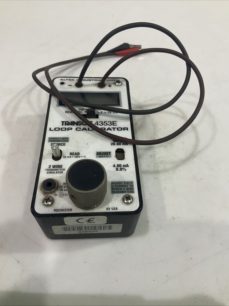 TRANSCAT / ALTEK 4353E LOOP PRECISION PRESSURE CALIBRATOR T2M
