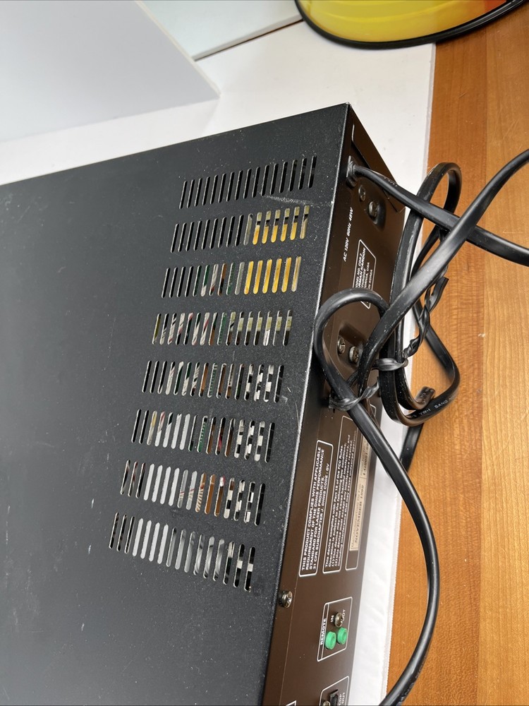 HARMON KARDON CDR 2 Dual CD Player Disc Error. Powers On, Disc tray Doesnt Open