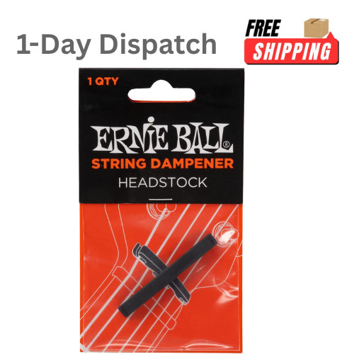 Ernie Ball String Dampener Guitar Headstock 6 String 4 String Bass P09640