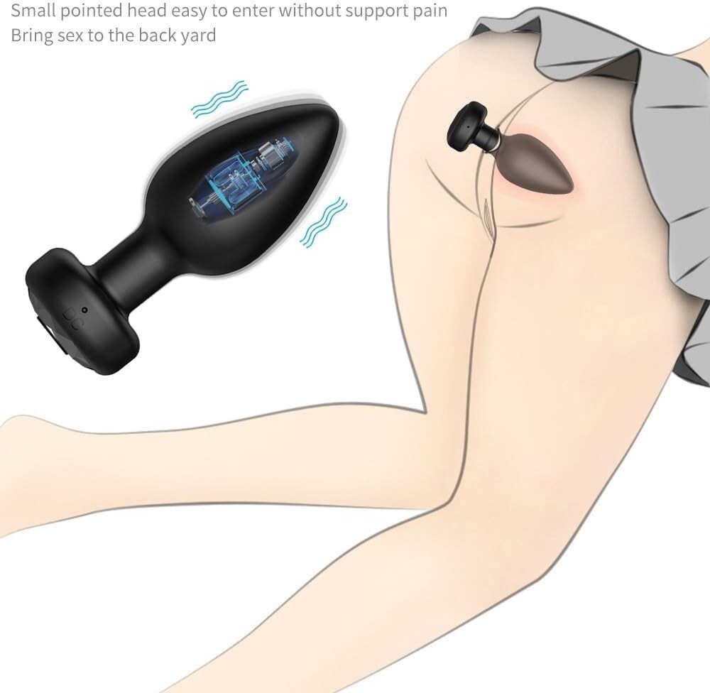 Sex Toys for Women Thrusting Anal Vibrator Prostate Massager Anal Butt Plug