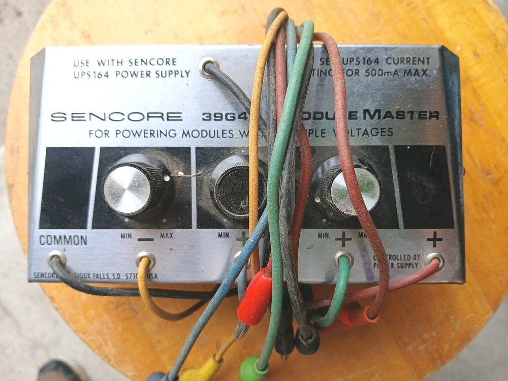 Sencore 39G42  Module Master Bench Top Component Tester, Tube Resistor Capacitor