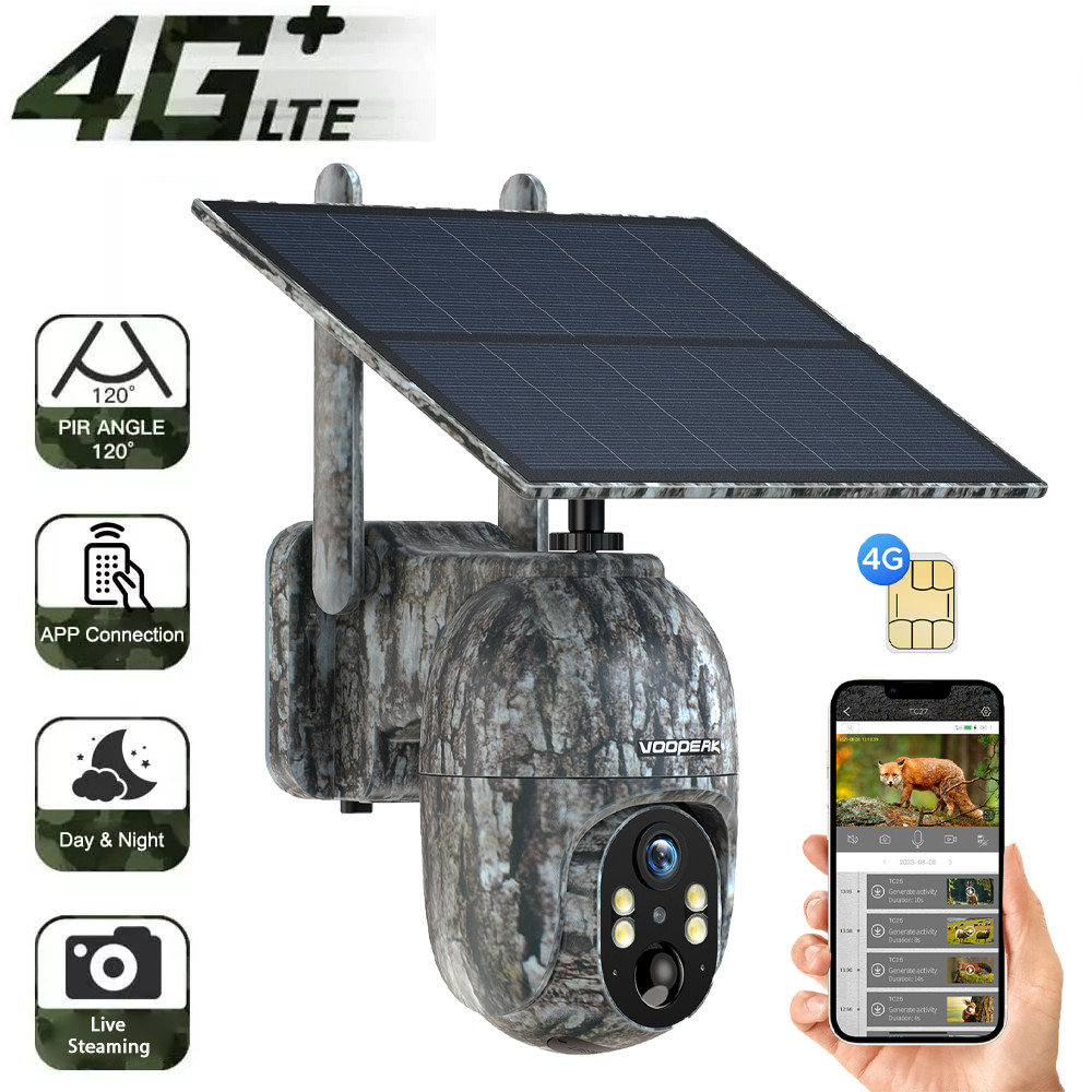 Cellular Trail Camera 3rd-Live View Remote Access Solar Powered Game/Deer Camera