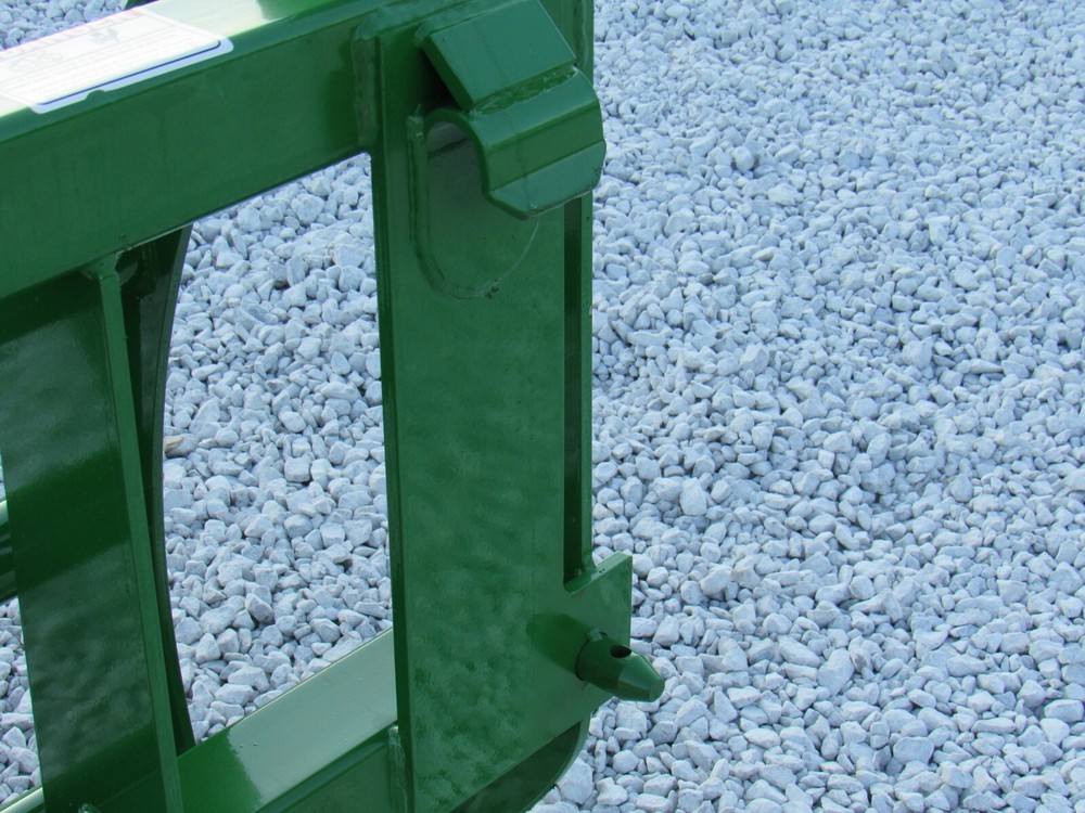 48" Root Rake Clam Grapple Attachment Fits John Deere Compact Tractor Loader