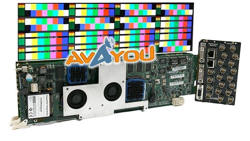 Evertz 7867VIPA16-DUO-HSN HD/SDI/SD Multi Display Processor Multiviewer +3RU