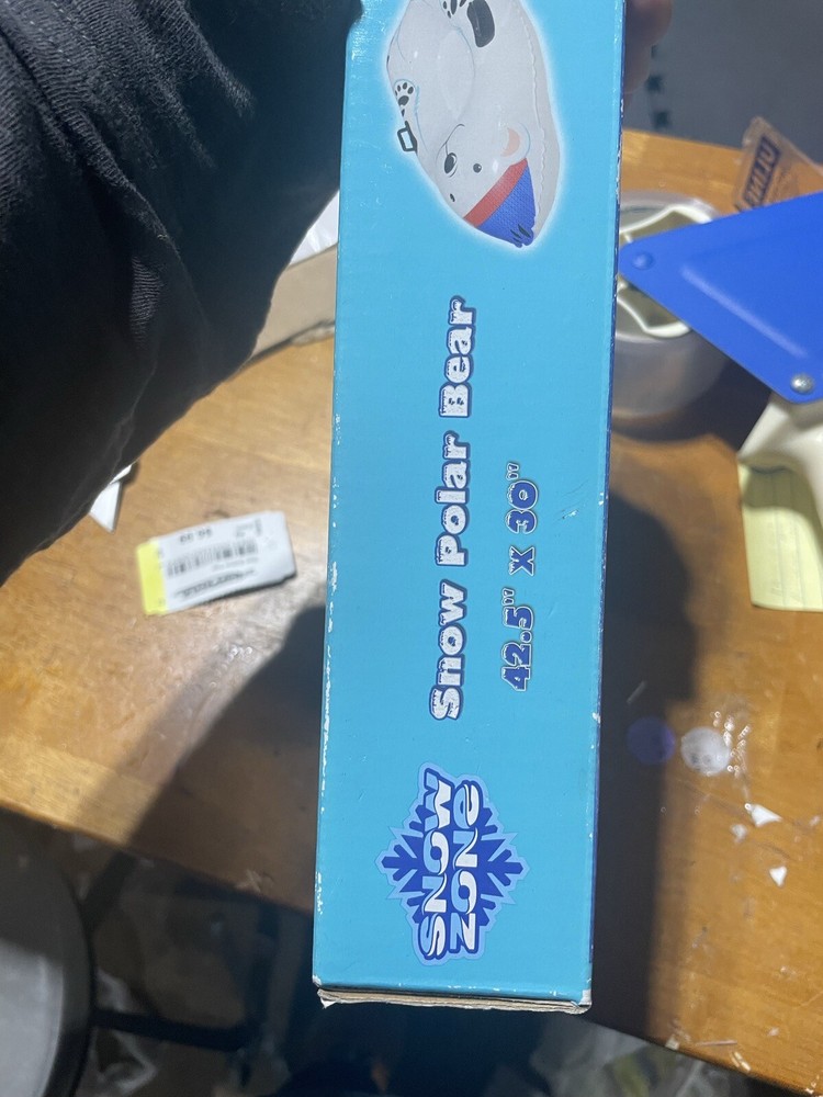 Polar Bear Inflatable Snow Tube