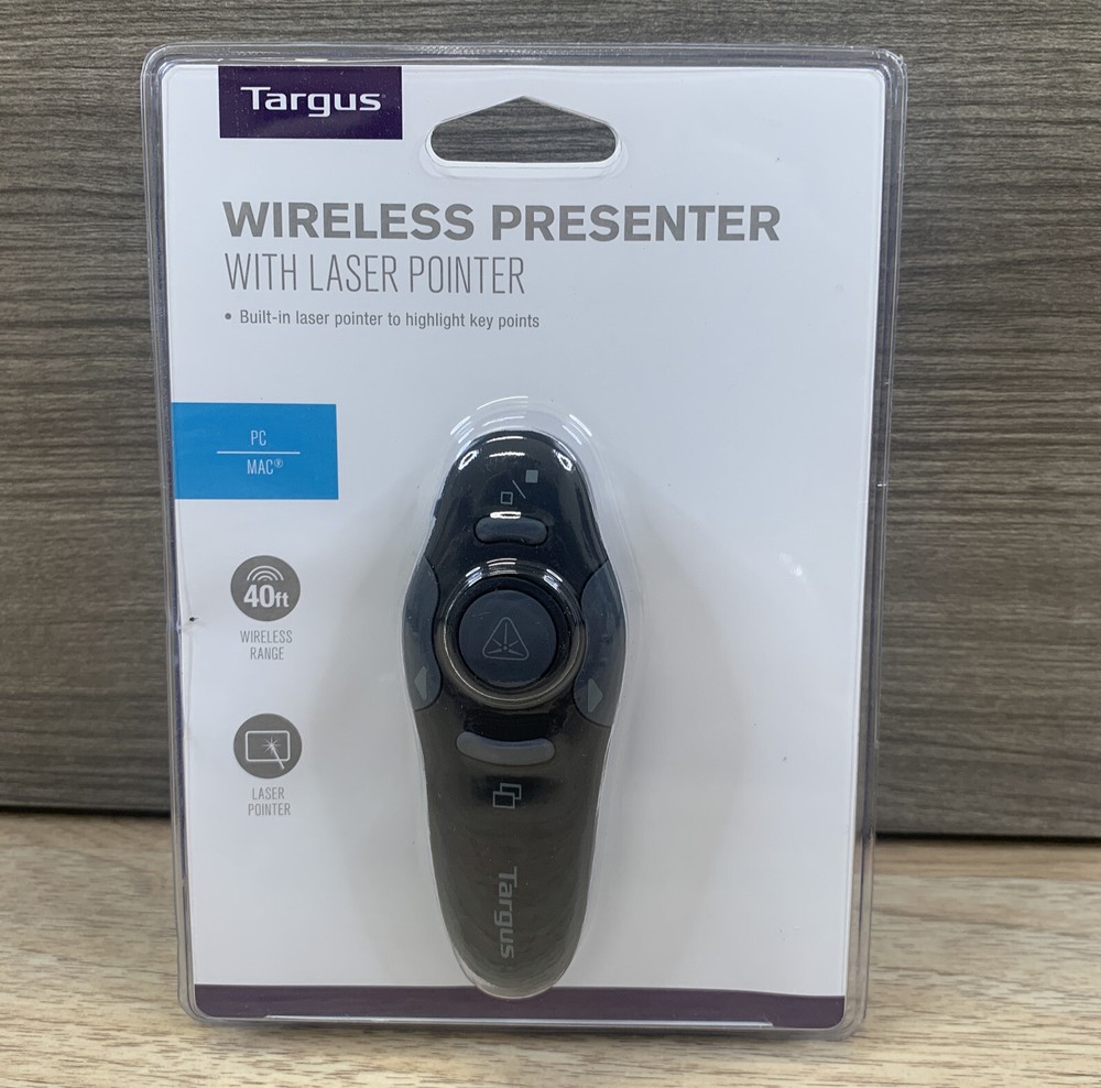 Targus Wireless USB Presenter with Laser Pointer - AMP16US