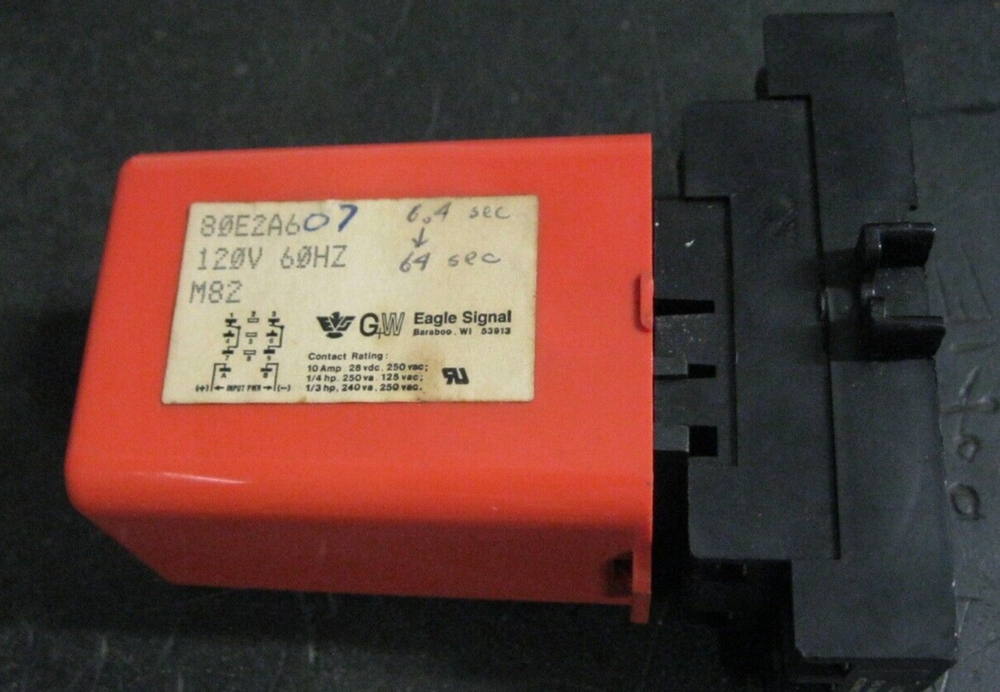 Eagle Signal 80E2A607 Time Delay Relay