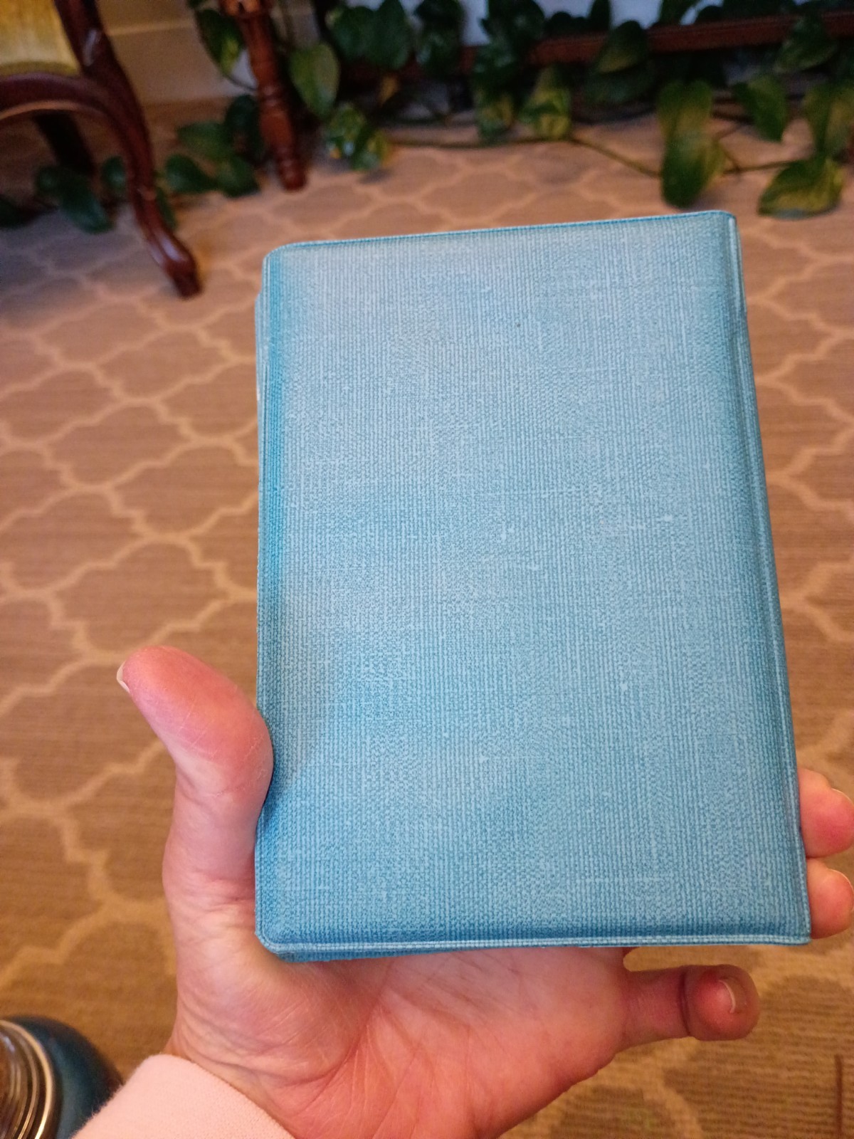 Vintage 1950-60 Telephone Note Pad Desk Office MCM Memo "PEN & Pad" Blue PAPER