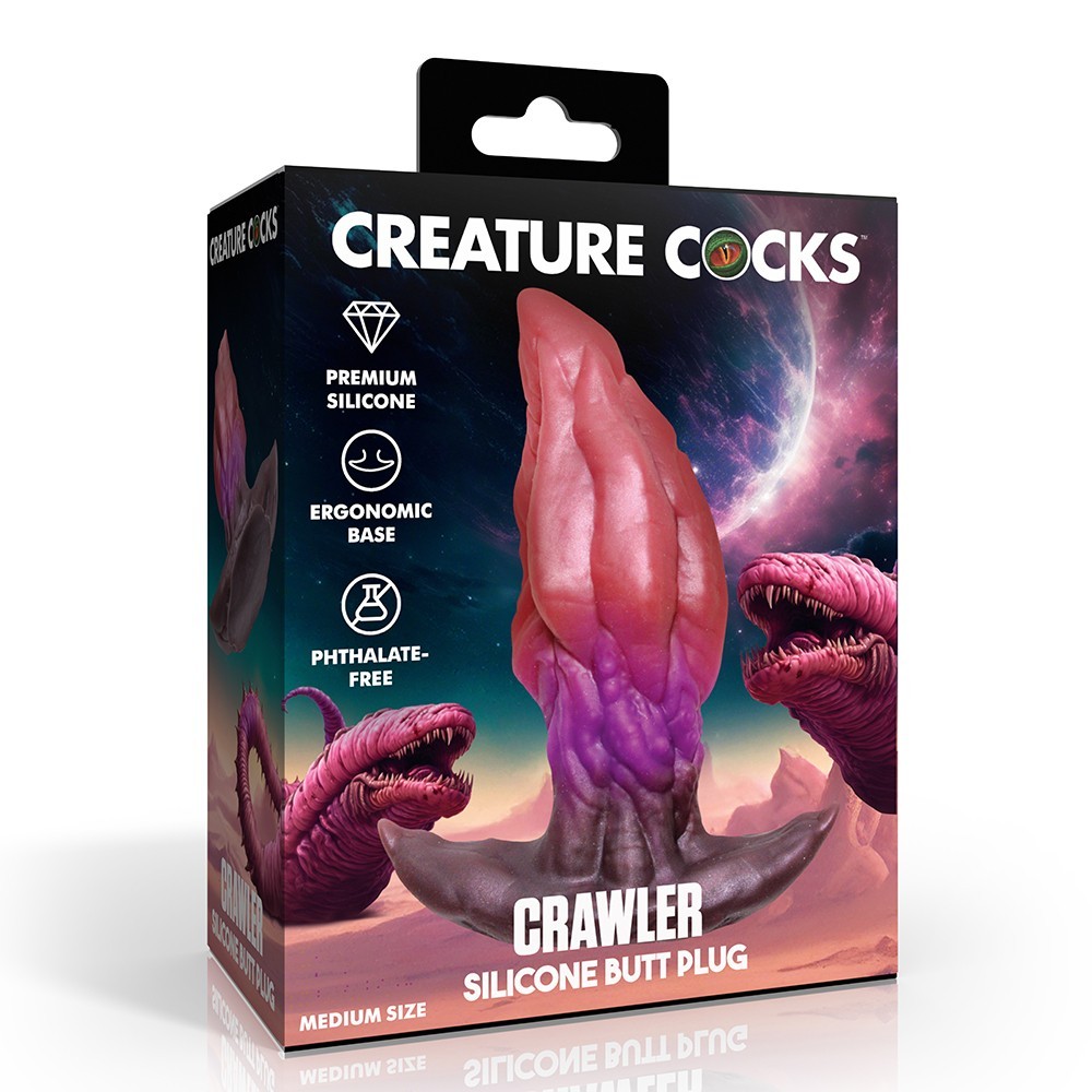 XR Creature Cocks Creature Silicone Butt Plug Medium