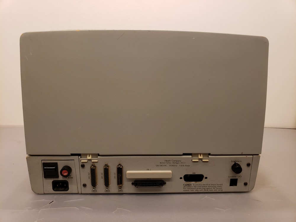 Vintage Heathkit H89 Personal Computer Dual Floppy *Powers On *Missing Keys