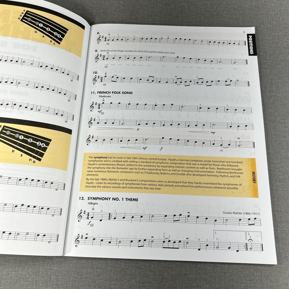 Essential Technique for Strings Violin Book 3 ~ 2004 Workbook
