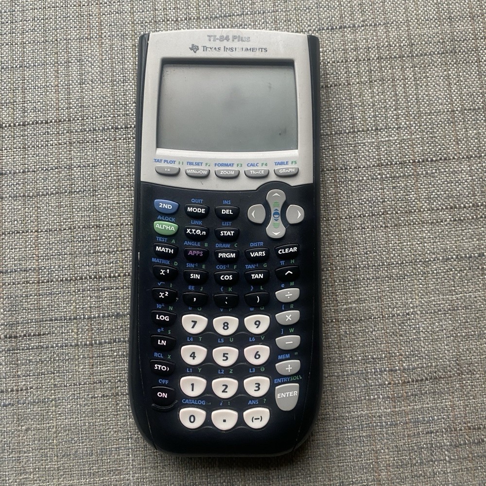 Texas Instruments TI-84 Plus Graphing Calculator TESTED WORKS