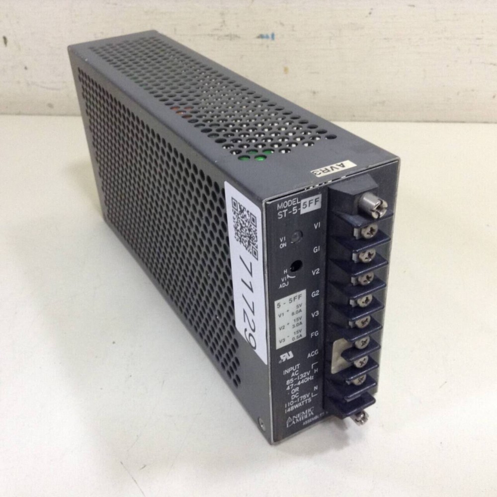 NEMIC-LAMBDA Power Supply ST-5-5FF Used #74520