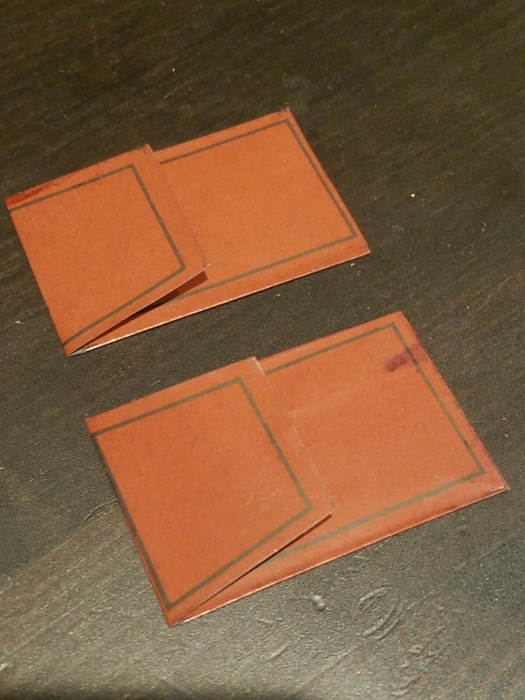 2 Gramophone phonograph needle packets, marschall, empty