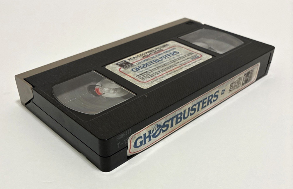 Ghostbusters VHS 1984 Early Release
