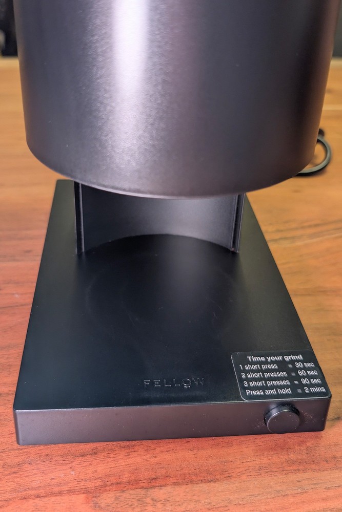 Fellow Opus Conical Burr Coffee Grinder - Black