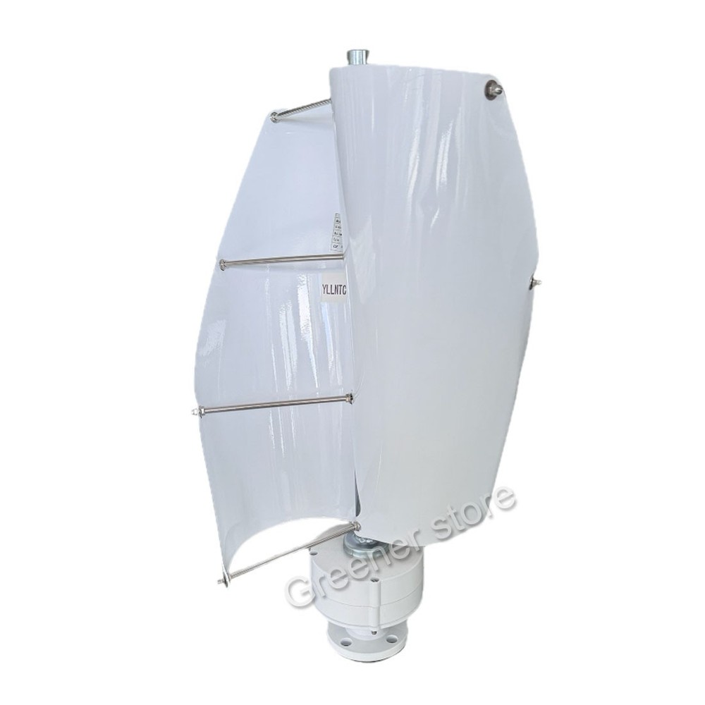 800W Vertical Axis Wind Turbine Generator 12V/24V Controller Home Windmill Kit