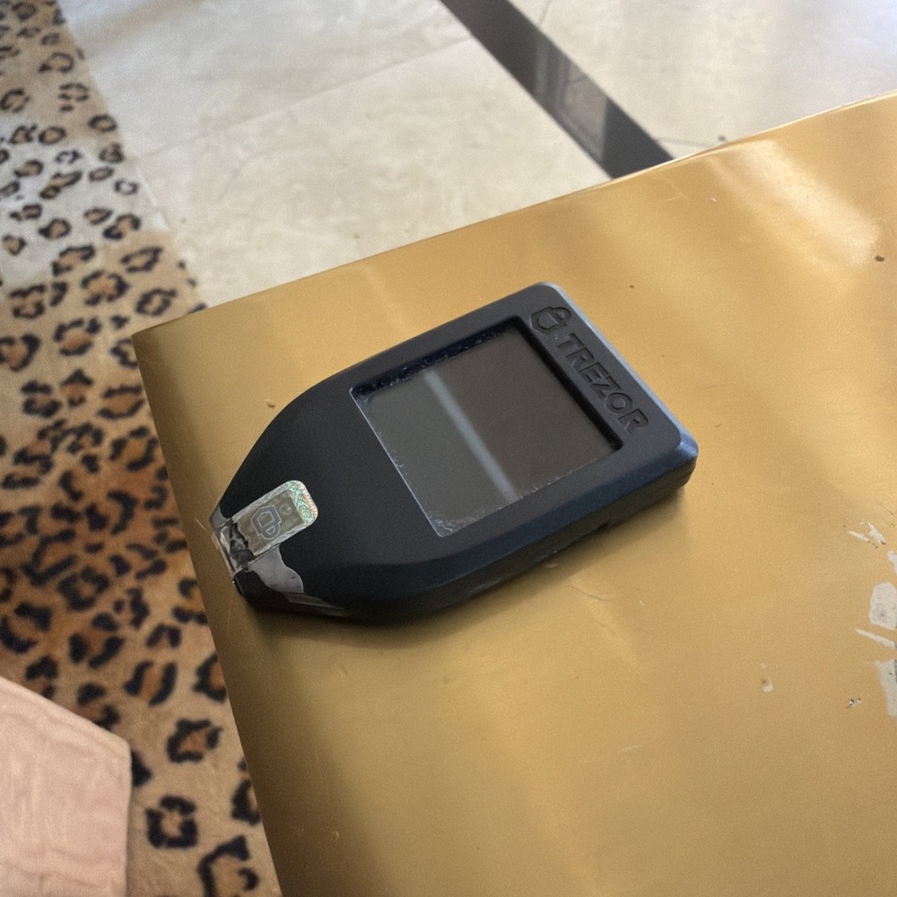 Trezor Model T Cryptocurrency Hardware Wallet