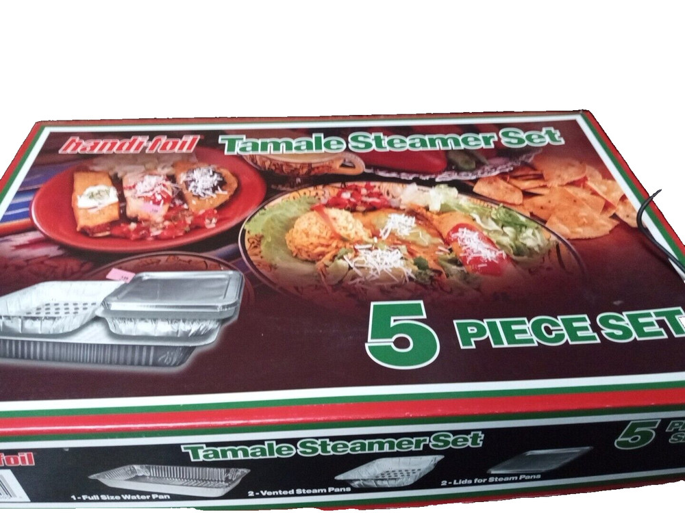 handi -foil tamale steamer set