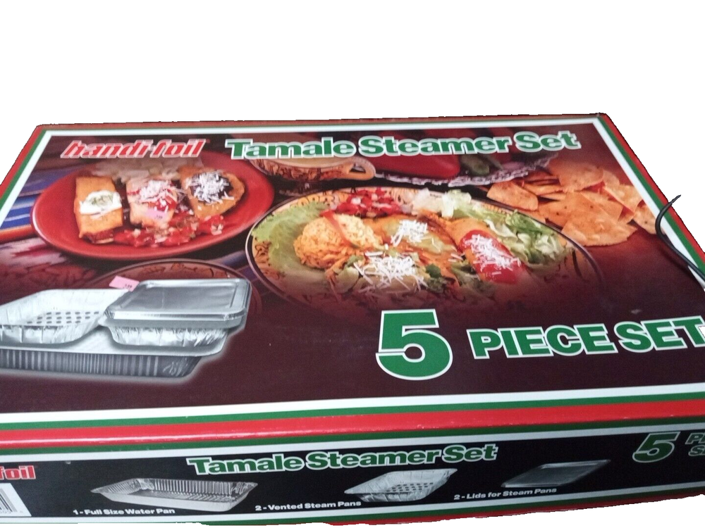 handi -foil tamale steamer set