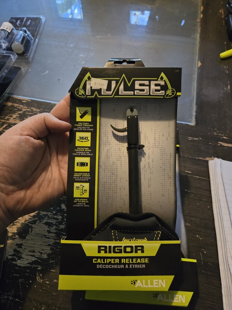 Allen Pulse Rigor Caliper Release 360 Degree Rotating Caliper Head