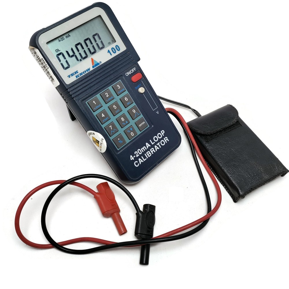 Tek Know 4~20mA Loop Calibrator. Model 100. Made in Taiwan