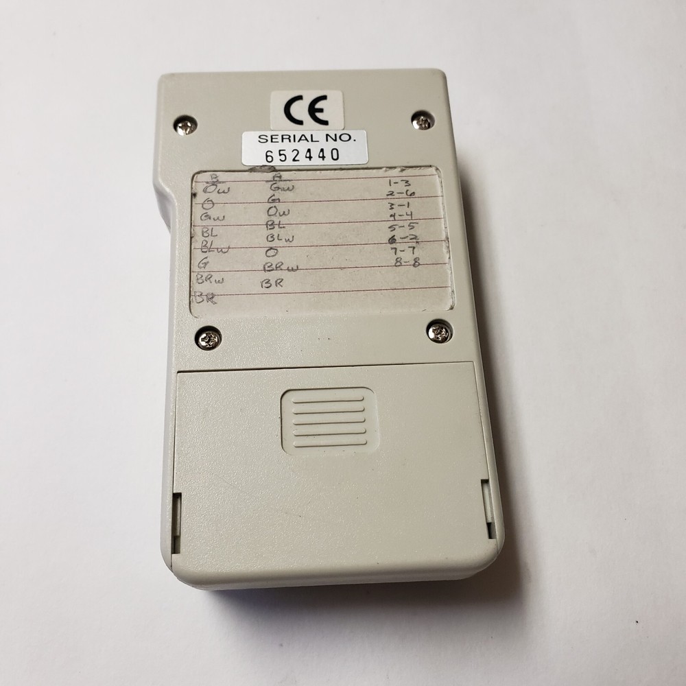 PDI LAN Test Cable Tester Multi Network Modular cable tester