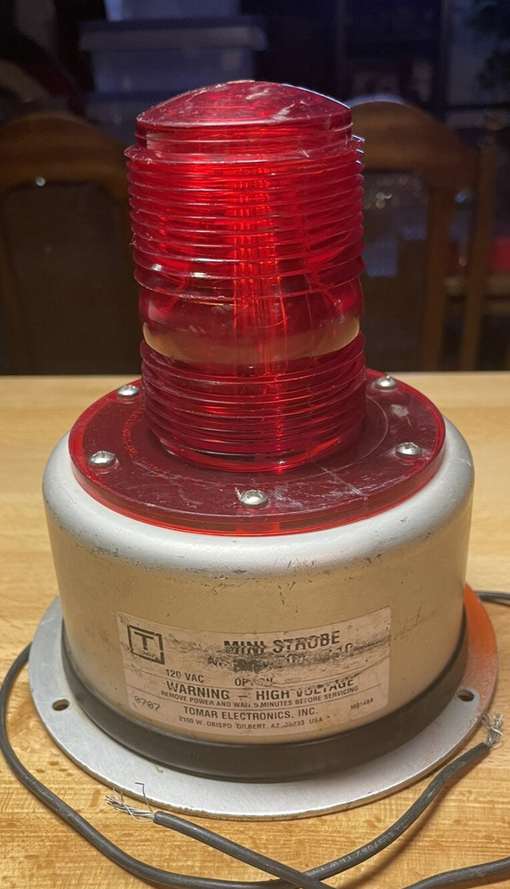 Tomar Mini Strobe Light 120 VAC