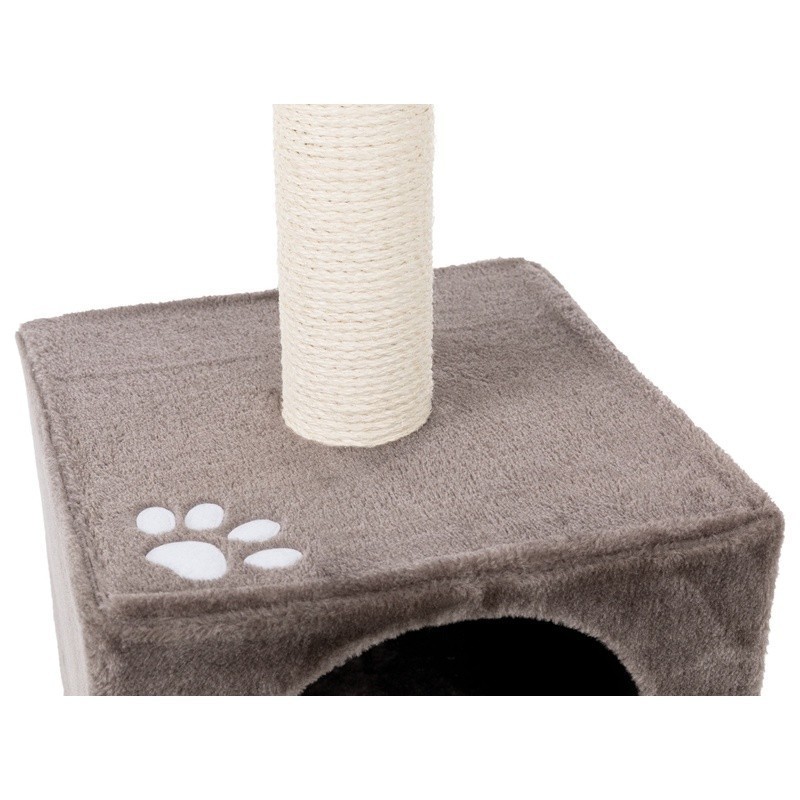 Multi-Level Cat Tree W/ Scratching Posts Plush Condo & Hanging Toy Cats New