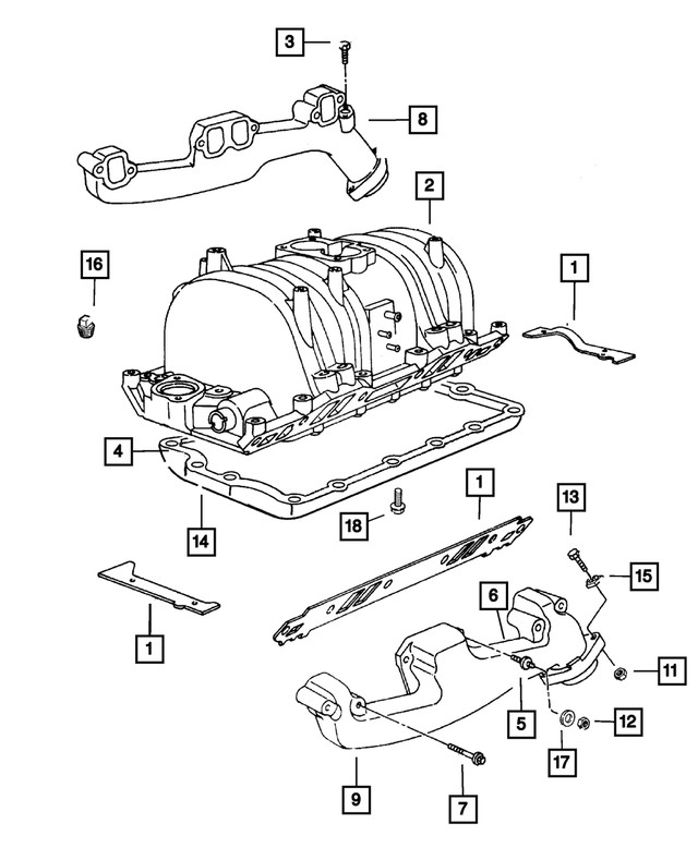 Genuine Mopar Stud 06034643