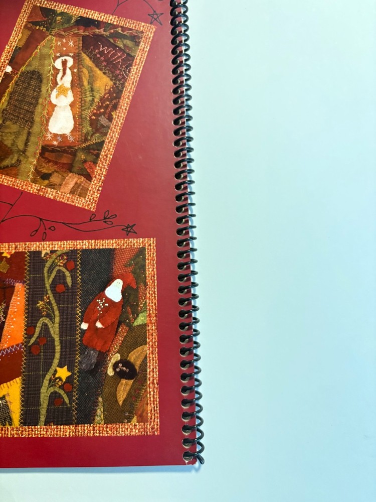 OOP “Wool Crazy”wool applique book by JoAnn Mullaly