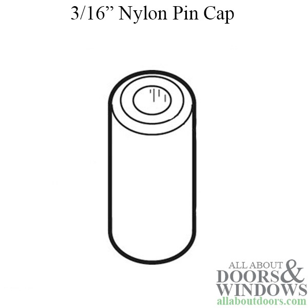 Pin Cap Guide 3/16 I.D. Nylon Replacement Each