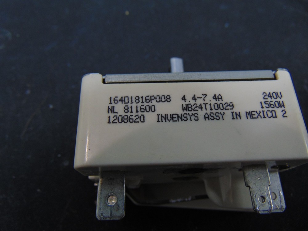GE Electric Range JBP35DM2BB Surface Element Switch 164D1816P008
