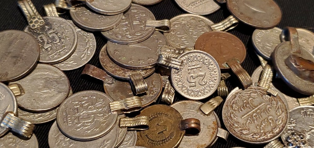 Vintage mixed coins