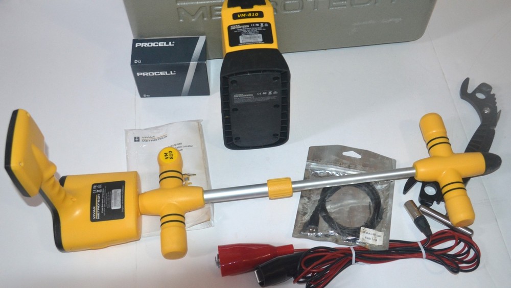 METROTECH VIVAX VM810 PIPE CABLE LOCATOR SET RYCOM
