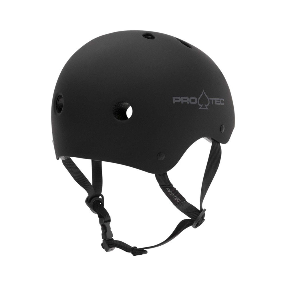 Pro-Tec Classic Certified Skate Helmet Black Matte Medium