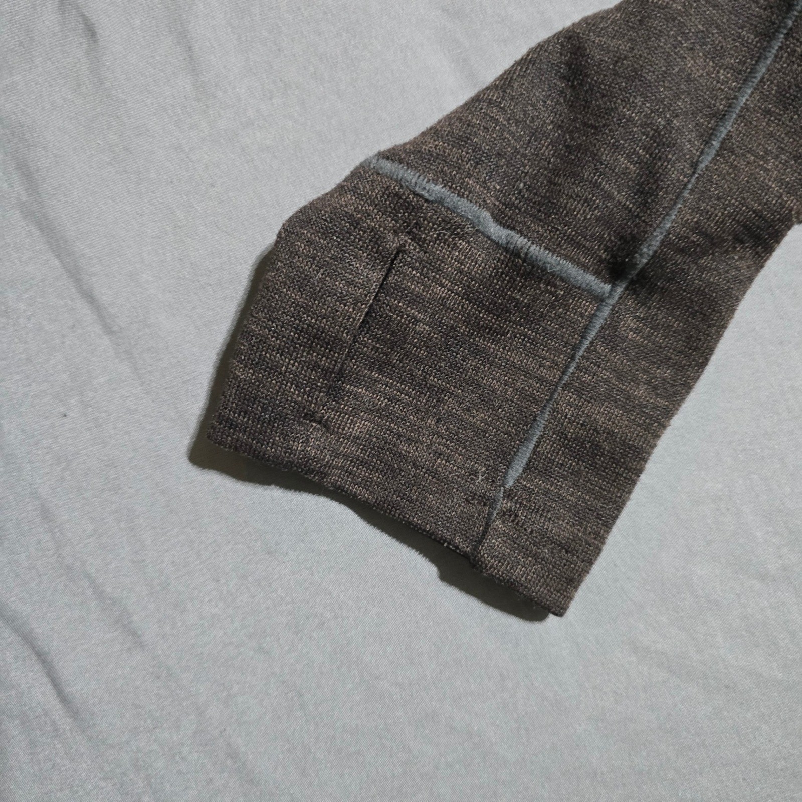 Kuhl Ryzer Mens Long Sleeve 1/4 Zip Fleece Pullover brownOutdoor Hiking medium