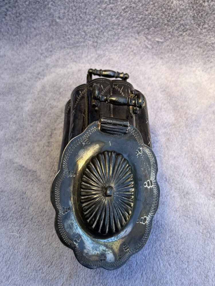 Vintage Silver Plated Sheffield sugar scuttle