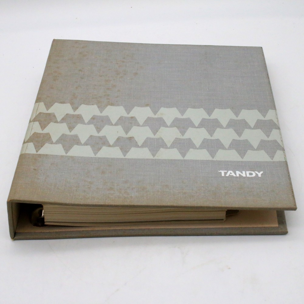 Vintage Tandy 1000 BASIC, MS-DOS, Multiplan Worksheet Reference Manuals, 1983/84